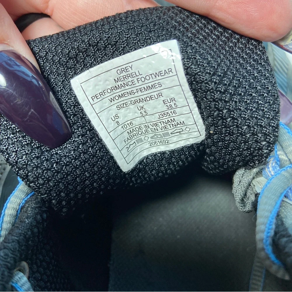 Merrell women’s trail hiking shoes - Picture 6 of 6